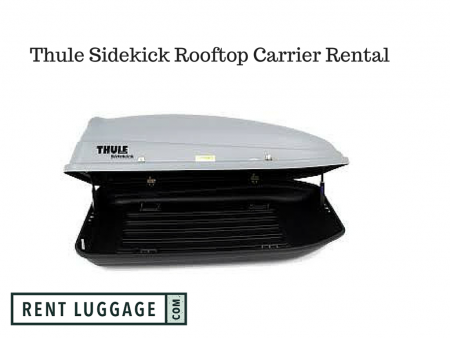 Thule Sidekick 682 Rooftop Carrier Cargo Box