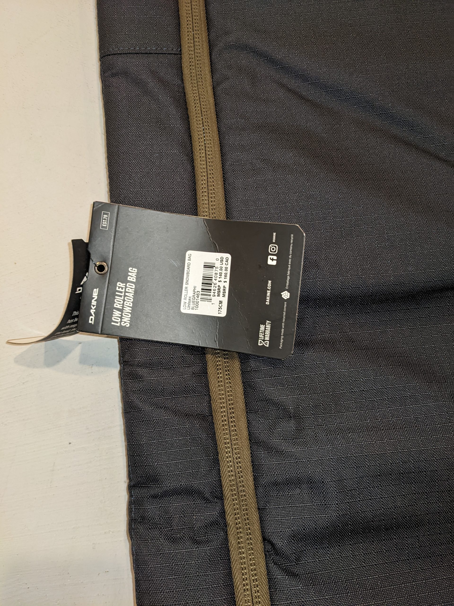 BlueGraphite Low Roller Snowboard Bag 175cm